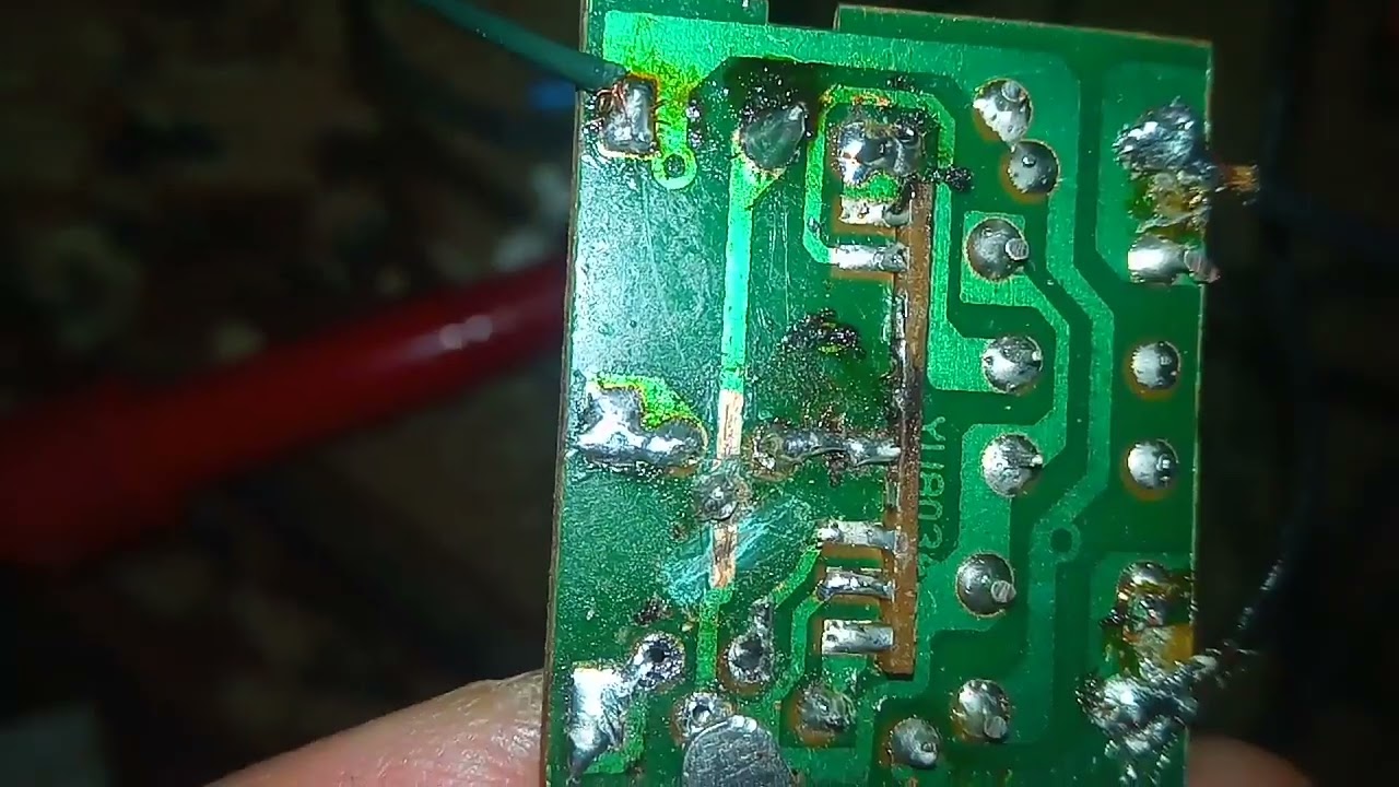 ремонт китайской дешевой гирлянды MP4 - YouTube