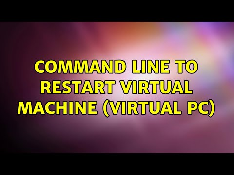 Command line to