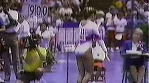 Brandy Johnson - 1988 US Nationals Floor Exercise