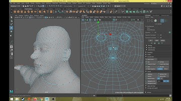 Character UV Mapping Part 05 Head And Eyes UVs