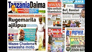 MAGAZETI YOTE YA LEO JUMATANO TAR 2/10/2019 MAGAZETI YOTE YA LEO JUMATANO TAR 2/10/2019