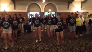 Flash Mob at University of Iowa freshman orientation