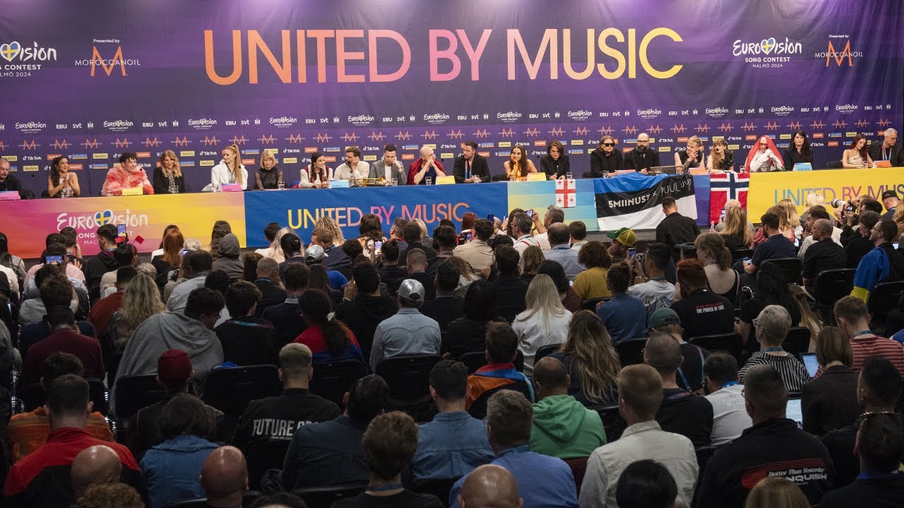 Eurovision Press conference Semi 2 finalists