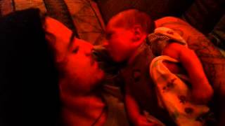 Daddy kisses