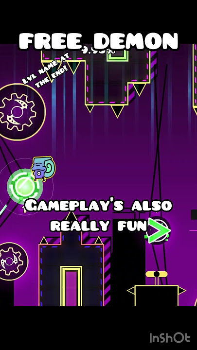 This is literally a free demon lol #geometrydash #gd #shorts