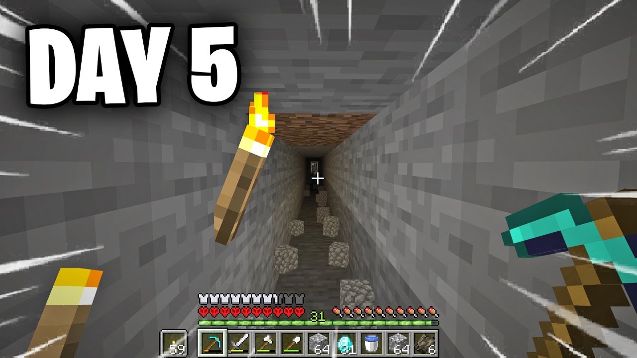 Day 5 of mining 10,000 blocks in a straight line and I found this... (S2E5)
