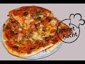 Rezept: Pizza mit Ananas (Hawaii) | AhmetKocht | italienisch kochen | Folge 128 [4K]