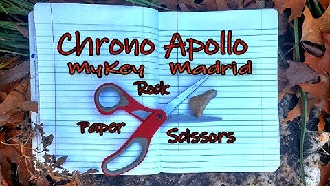 Chrono Apollo x MyKey Madrid - Rock, Paper, Scissors (Official Lyric Video)