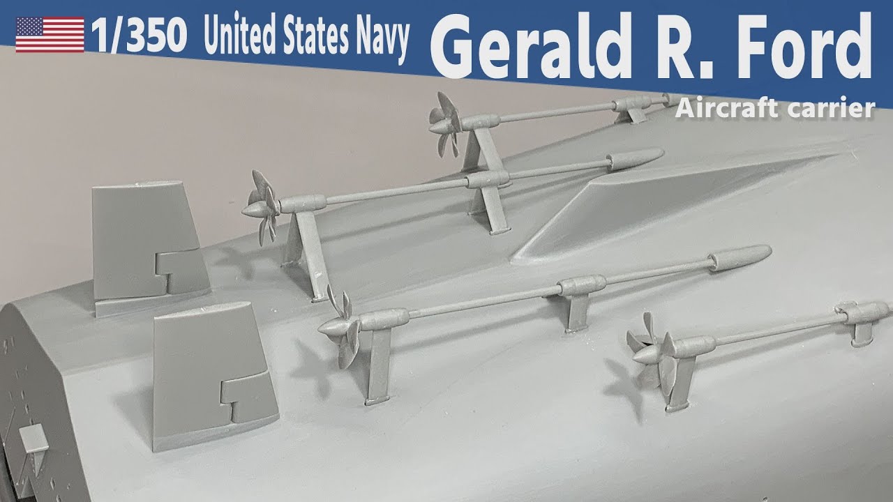1:350 TRUMPETER KIT Uss Gerald R.Ford Cvn-78 TR05638