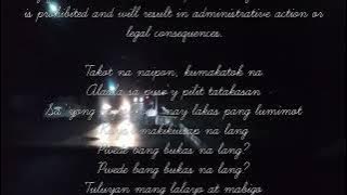 [LYRICS] Kyline Alcantara - Bukas na Lang