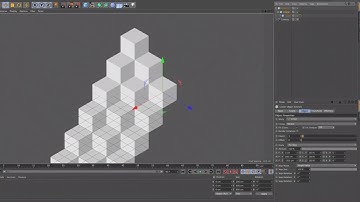 3D Isometric Cube Pattern Making in Cinema 4D Tutorials