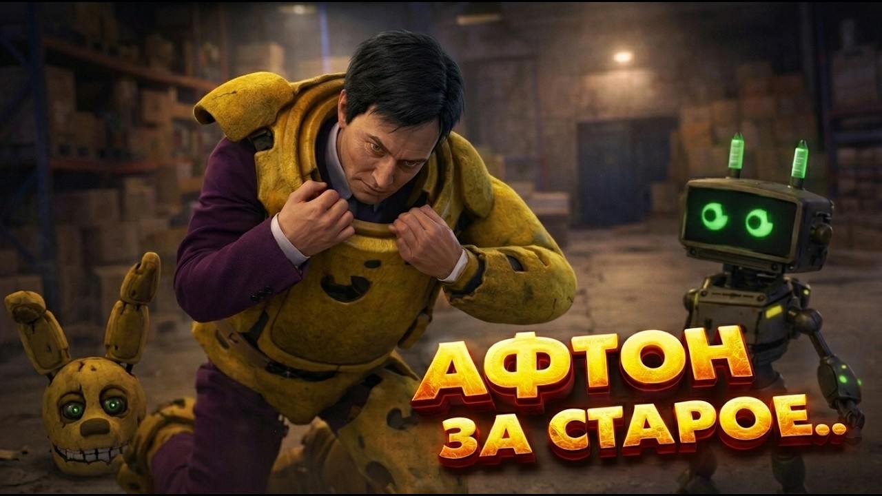 [FNAF SFM] АФТОН ВЗЯЛСЯ ЗА СТАРОЕ НА СТРИМЕ