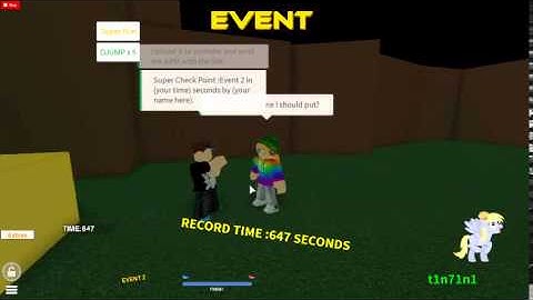 Super Checkpoint: Event 2 (647) seconds by (t1n71n1)