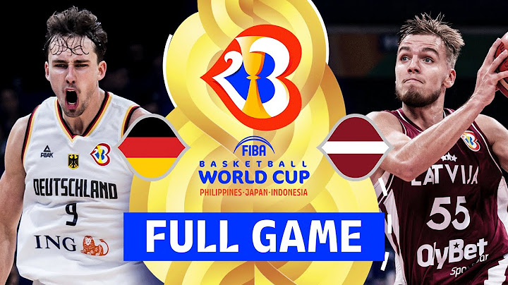 QUARTER-FINALS: Germany v Latvia | Full Basketball Game | FIBA Basketball World Cup 2023