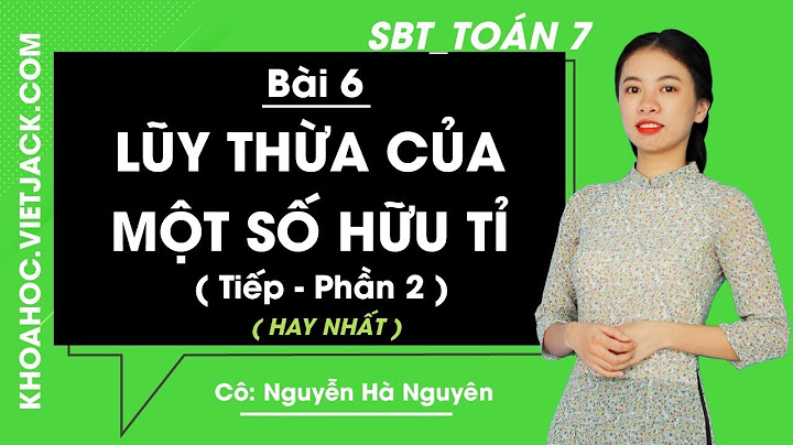 Bài 6 sbt tóan 7 trang 100 tập 2