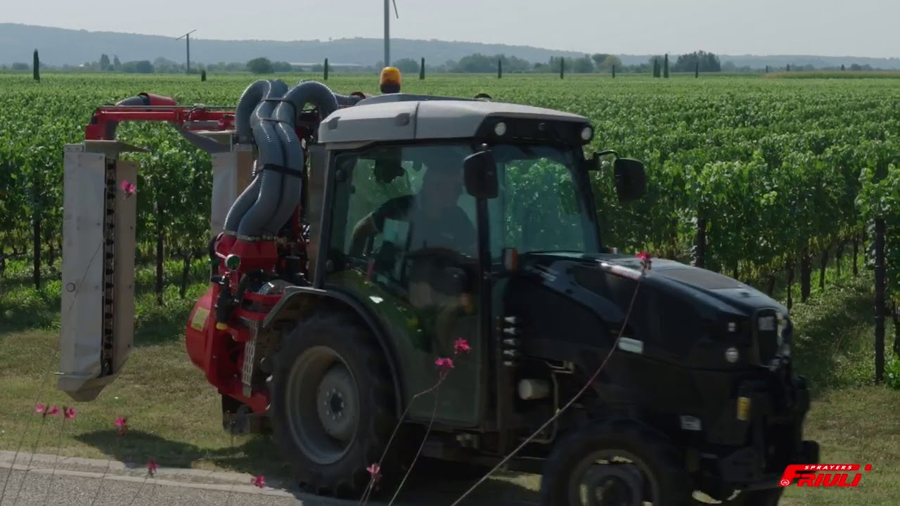ATOMIZZATORE DRIFT RECOVERY “VVER” 600 LT. CON RECUPERO DELLA DERIVA, AGRICOLMECCANICA FRIULI