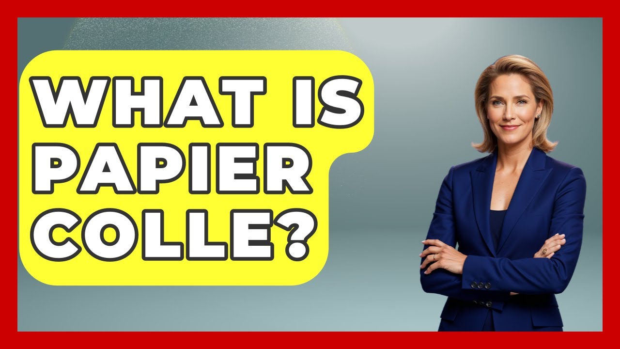 What Is Papier Colle? - Artists Behind the Art - YouTube