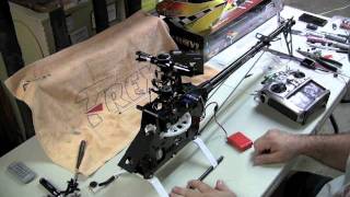 Align Trex 550 v2 build part 2