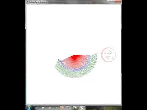 Circular Design using Python's Turtle #shorts #pythonprogramming # ...