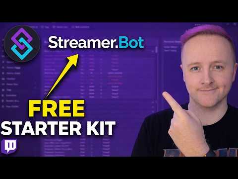 FREE Streamer.bot Setup | Shoutouts, Actions & More