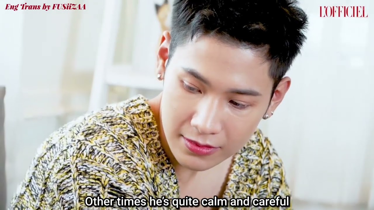 [ENG] 10-Year relationship, let's see how well Krist-Singto know each other in L'Officiel Questions