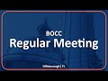 Board of County Commissioners: Regular Meeting - 05.20.26