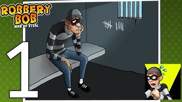 Robbery Bob - part 1 gameplay walkthrough - suburbs chapter 1 | robbery Bob easy gameplay mod menu.