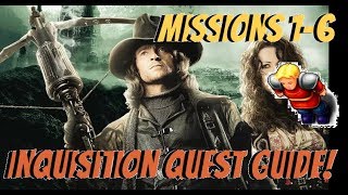 [Tibia] The Inquisition Quest - Missions 1-6 - Guide [English]