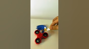 Streets Art, Sonic the Fidget Spinner #Sonic #fidgetspinner