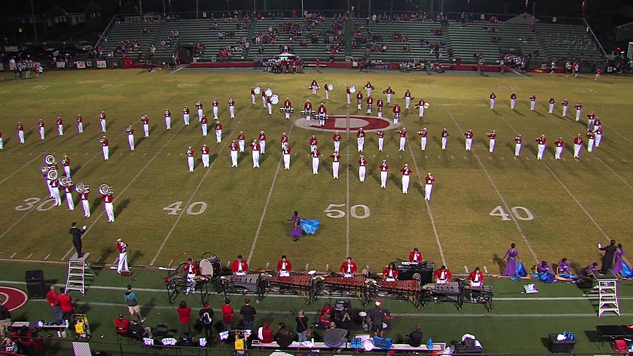 Dalton High School Catamount Marching Band 110317 YouTube