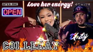 First time hearing | Coi Leray "Players" (Live Performance) | Open Mic | NEW FUTURE FLASH REACTS