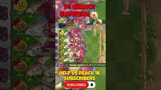 PVZ2 FINAL WAVE LONG STRUGGLE 😱 | I Barely Survived… BUT LAWN MOWERS SAVED ME! #pvz2