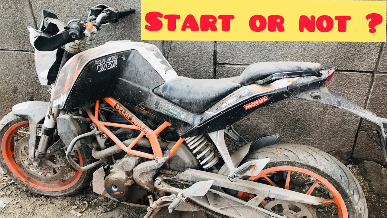 KTM DUKE 390 STARTS AFTER ONE YEAR?
