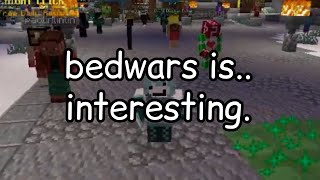 Bedwars Is Interesting Minecraft