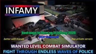 Celebrity best ways to grind xp in infamy roblox [Infamy] #infamy #roblox Profile