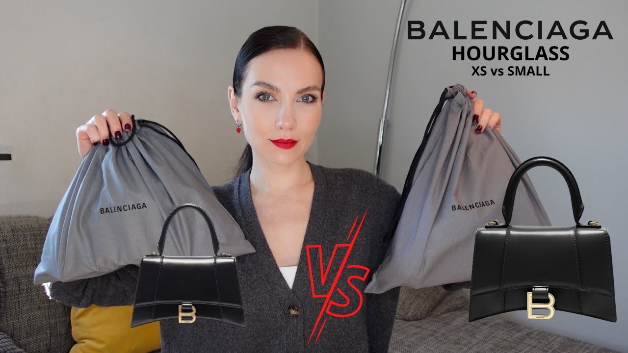 Tổng hợp hơn 57 về balenciaga hourglass bag xs vs small hay nhất  Du học  Akina