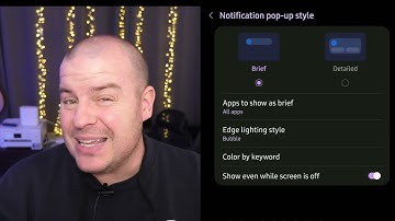 Samsung Galaxy Any Color Edge Lighting Color for Specific Contacts