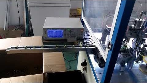 Automatic taping & testing machine WM-1948TSN. newwinhk@hotmail.com