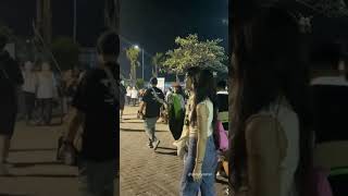 Gaby Rosse With Fans Yang Minta Foto Tapi Kenzy Taulany Cemburu gabyrosse shorts