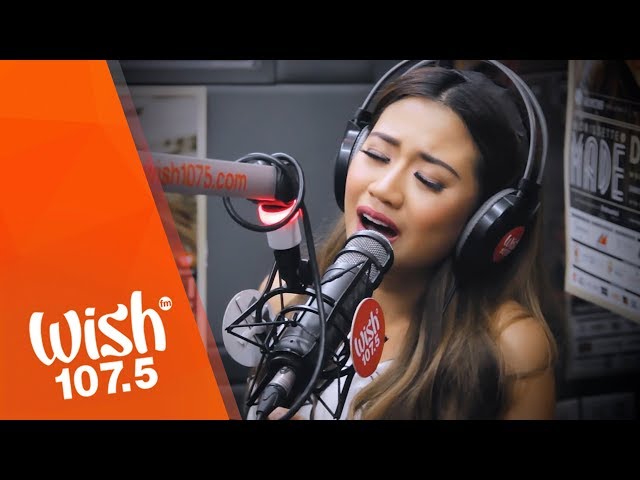 Morissette performs Never Enough (The Greatest Showman OST) LIVE on Wish 107.5 Bus class=