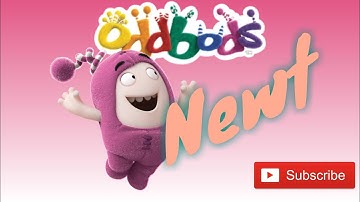 Oddbods Turbo Run Gameplay Newt