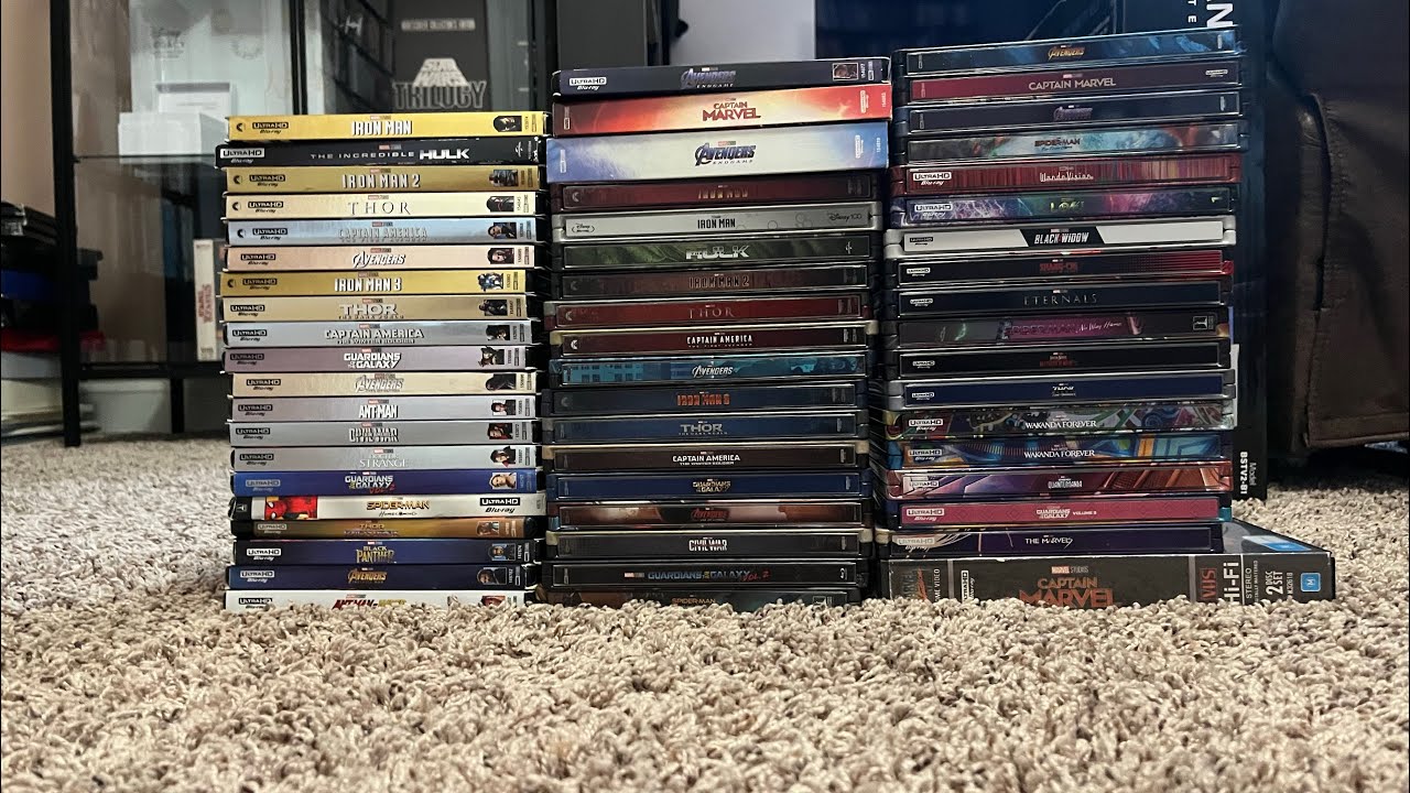 My Marvel Cinematic Universe 4K Blu-ray Collection
