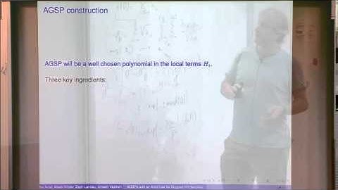 AGSPs and an Area Law for Gapped 1D Systems