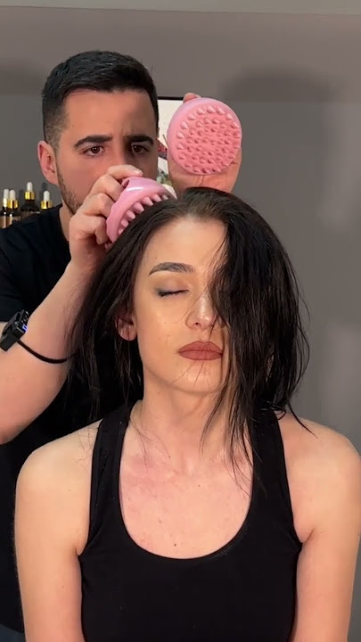 ASMR Head Massage for Relax #shorts