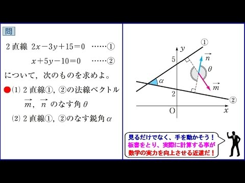 線 ベクトル 法