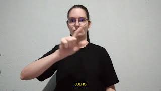 Sinais do Calendário em Libras