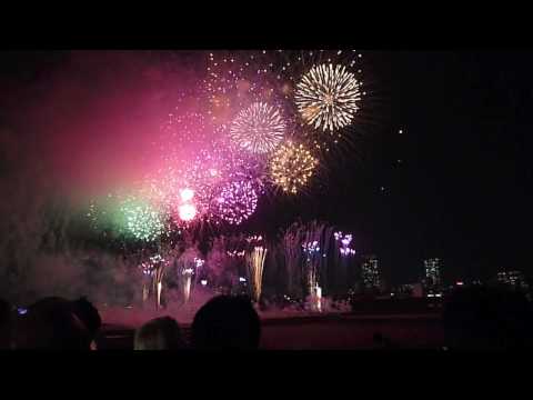 Edogawa Fireworks Festival, Japan 2009 第34回江戸川区花火大会ハイライト