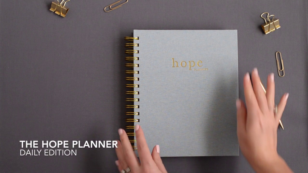 Hope Planner Daily Edition Flipthrough YouTube