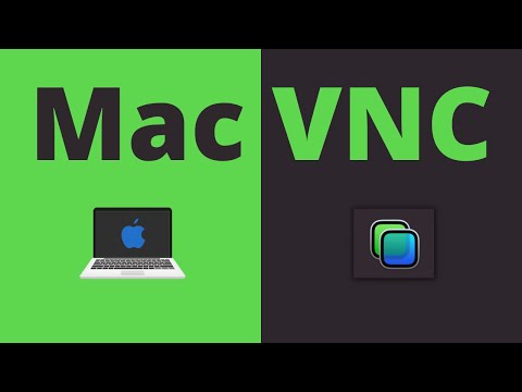 וִידֵאוֹ: האם vnc עובד ב-Mac?