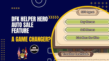 DFK Helper Hero Auto Sale Feature: A Game-Changer?